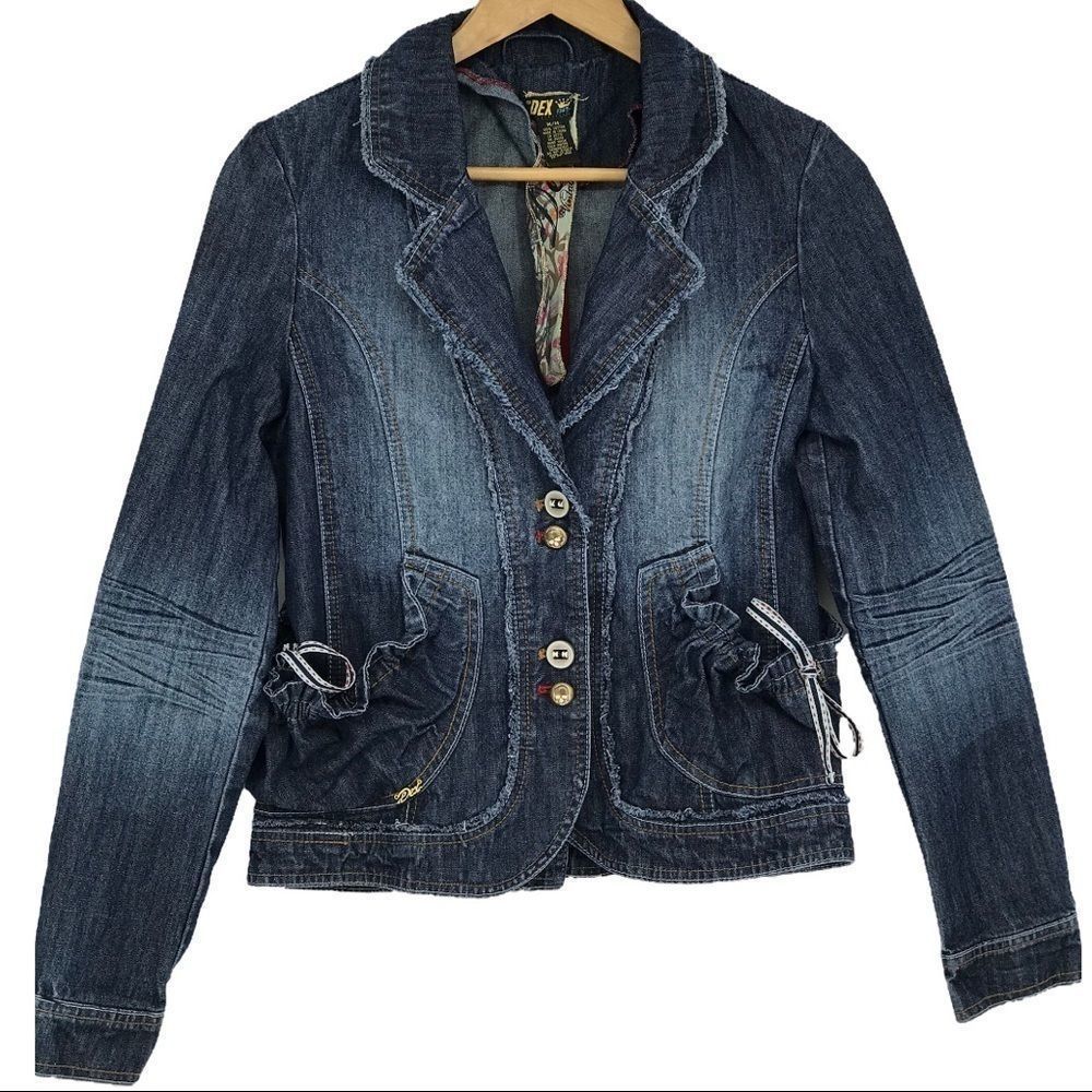 DEX Denim Blazer – Size M